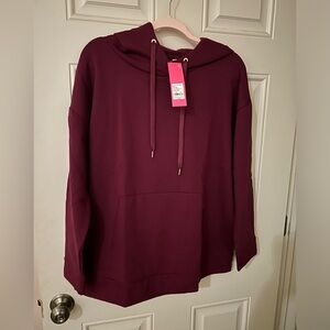 NWT size medium Burgandy Lilly hoodie.